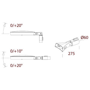 Bras orientable acc286