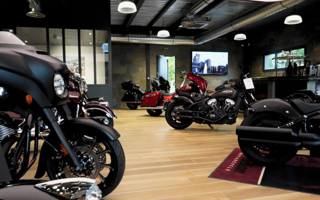 Showroom moto