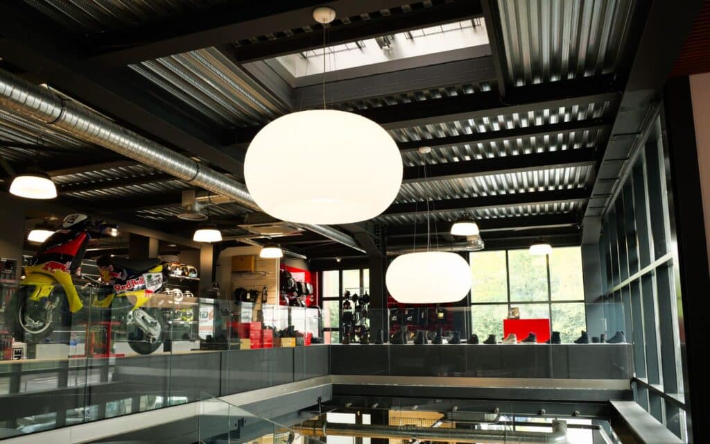 Eclairage architectural et décoratif, mise en lumière Venere, signée Disano