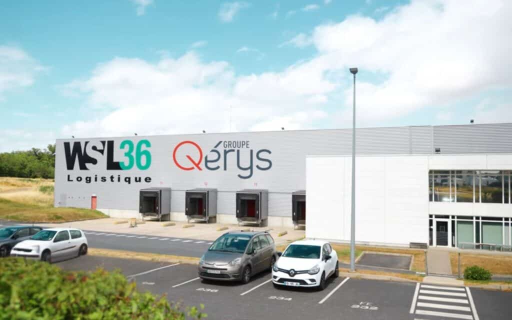 Eclairage industriel, par Disano, entrepôt Sider Groupe Qérys, Buzançais