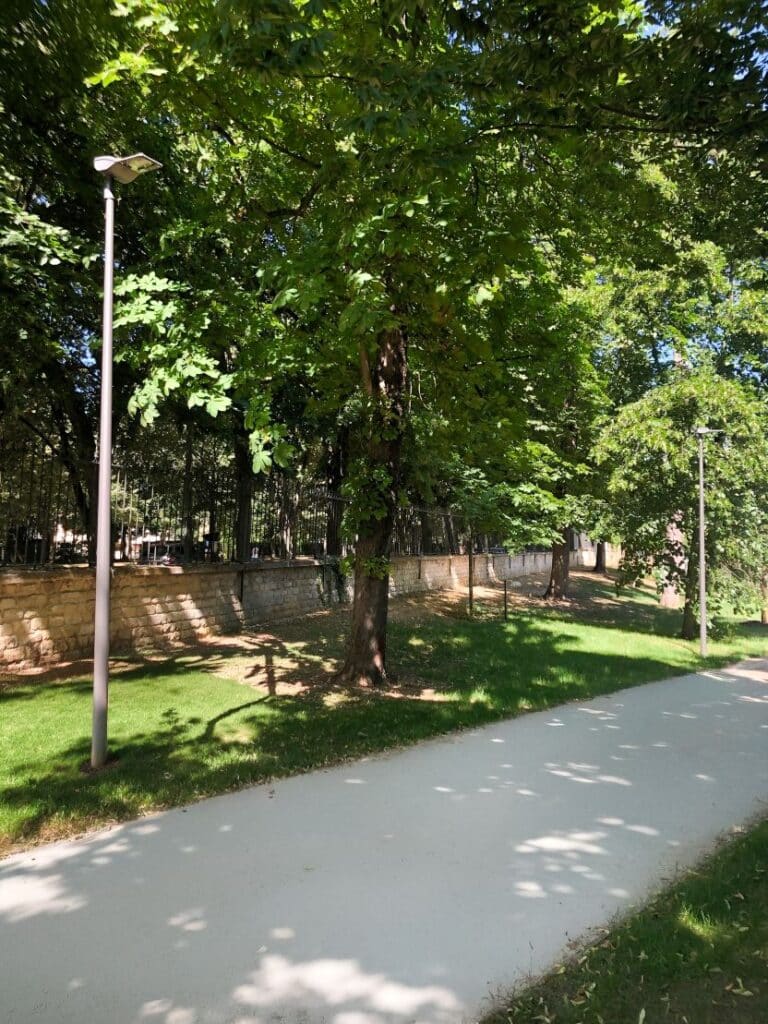 Amenagement parc Eclairage Disano, Parc Espace Culturel Malesherbes